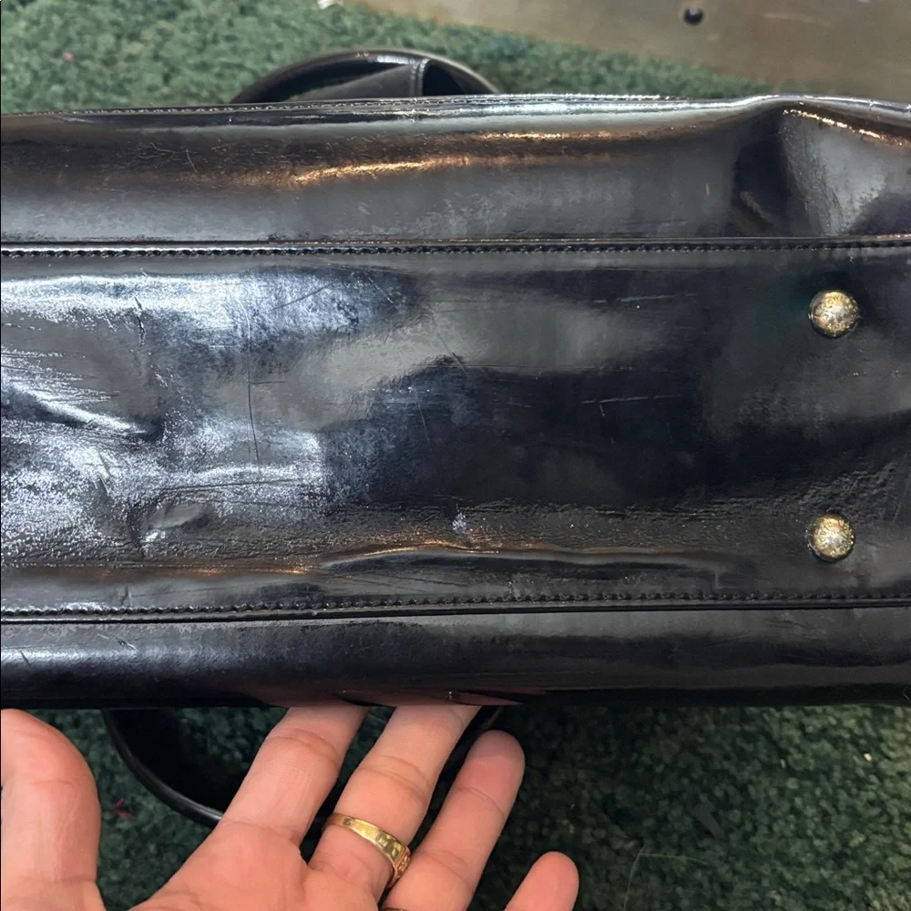 Vintage glossy monogram bag - Picture 15 of 17